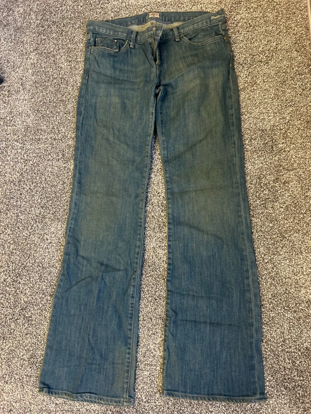 Goldsign Passion Medium Blue Flare Jeans-Vintage-Still original coloring!